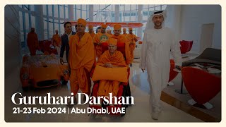 Guruhari Darshan, 21-23 Feb 2024, Abu Dhabi, UAE