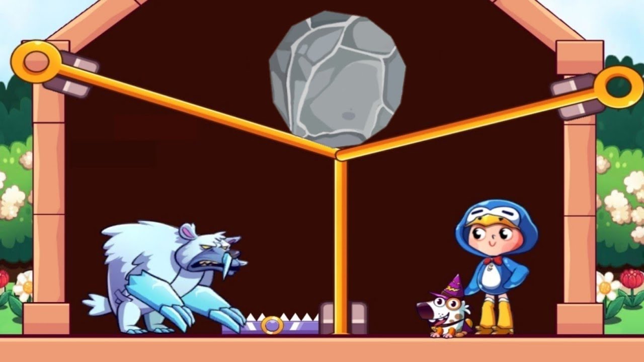 Save her Pin Pull The Pin Android Gameplay Walkthrough levels (208 to