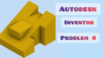Autodesk inventor problem 4 in | Isometric view | Technical drawing | Engineering drawing