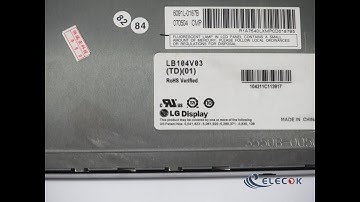 LB104V03-TD01 10.4" a-Si TFT-LCD Panel for Display