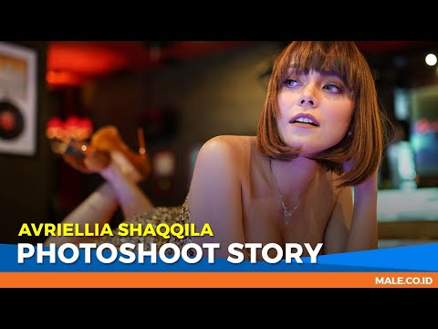 AVRIELLIA SHAQQILA  di Behind the Scenes Photoshoot - Male Indonesia | Model Hot Indo
