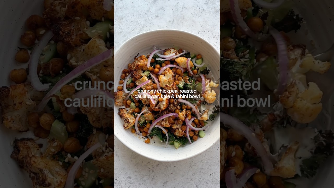 Chickpea, Cauiflower & Kale Nourish Bowl
