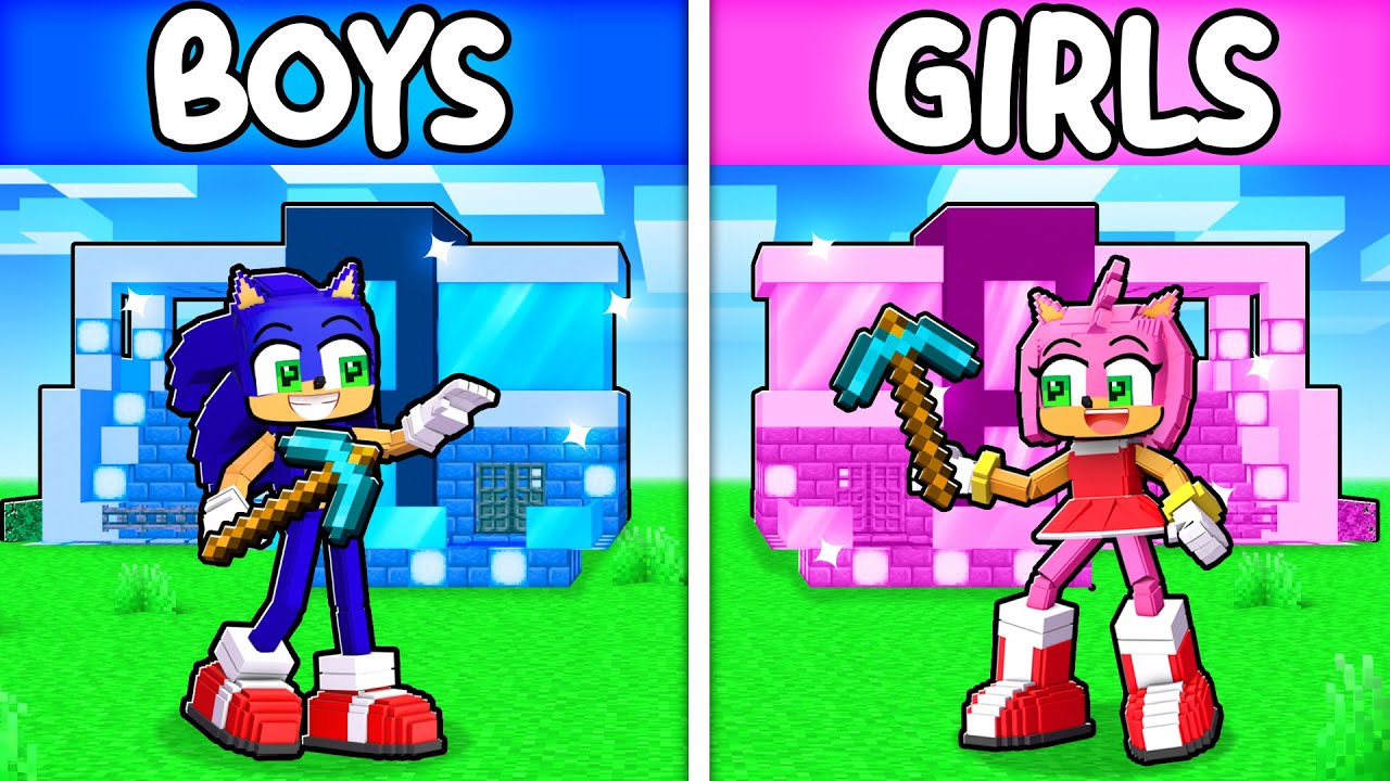 I Cheated in a BOY vs GIRL Minecraft Build Battle!