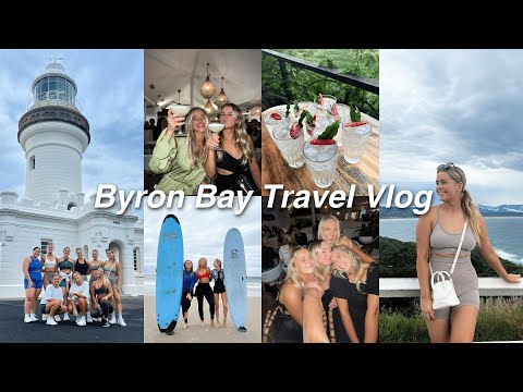 BYRON BAY Girls Trip VLOG | Pack With Me, Exploring + Lots of Laughs!