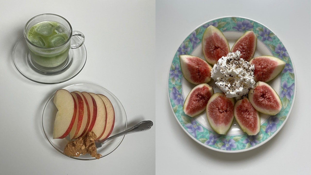 vlog l 올리브영 언박싱 l 냠냠 일상 조각 l 애플브리 샌드위치