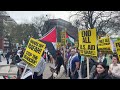 Pro-Palestine protesters hold “Land Day” rally in Washington DC