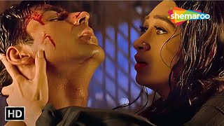 घायल प्रेमी को मरने से बचा लिया - Jaanwar {HD} - Part 2 - Akshay Kumar, Karishma Kapoor -Hindi Movie