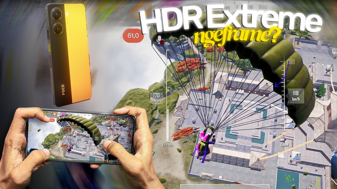 TEST POCO X7 PRO BERMAIN PUBG MOBILE HDR EXTREME TURUN DI EVENT ! | POCO X7 PRO PUBG TEST