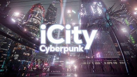 Cyberpunk 3D City in Blender – iCity Addon | Ultimate Lighting & Assets Pack  #3d #blender