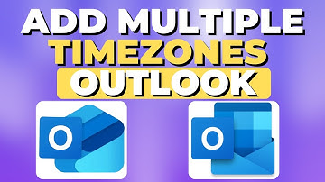 How To Add Multiple Time zones To Outlook Calendar (2025)