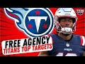 Tennessee Titans Top Free Agency Targets for 2023 | NFL Football