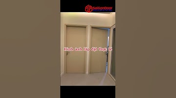 ▶️ Bàn giao bộ cửa composite cho khách hàng. Cửa sử dụng làm cửa phòng ngủ và cửa nhà vệ sinh