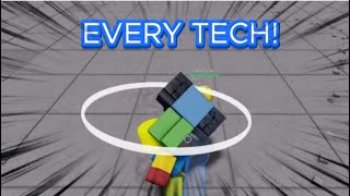 HOW TO DO EVERY DASH IN EVERY TECH! (Roblox Strongest Battlegrounds)