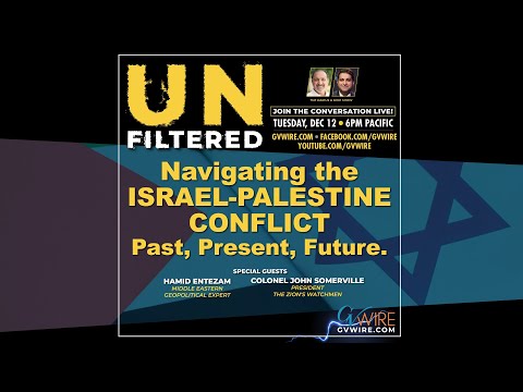 UNFILTERED - Live Panel: Navigating the Israel-Palestine Conflict – Past, Present, Future!