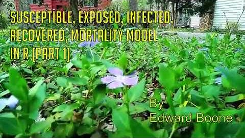 Susceptible, Exposed, Infected, Recovered, Mortality model in R (Part 1)