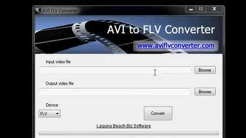 AVI to FLV Converter