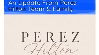 Perez Hilton s Family Statement Tiktok s Response