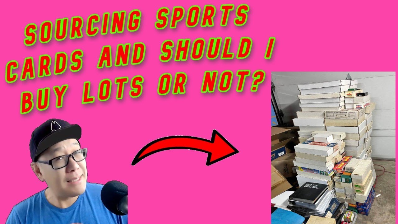 Should I Buy Sports Cards Lots??? Sourcing for Ebay cardcollecting