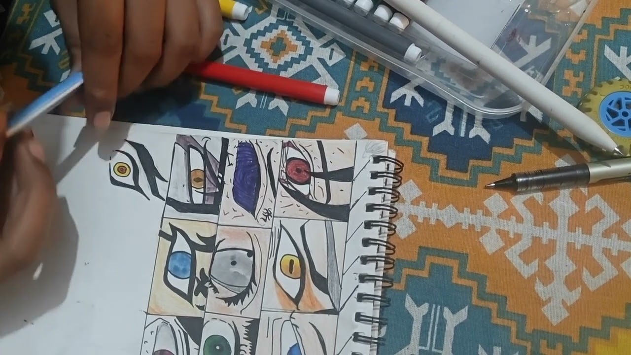 One-eye animated drawings...