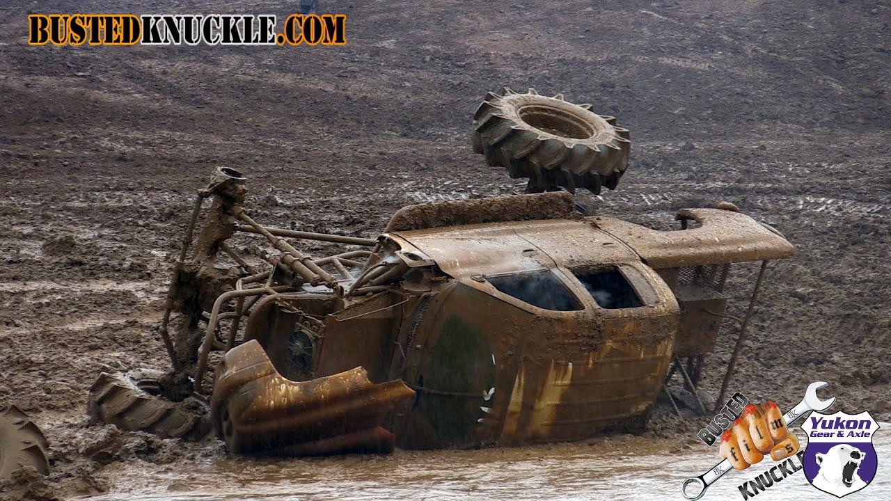 MEGA TRUCK  DAM JUMP GONE WRONG!