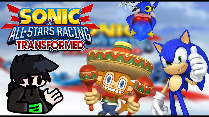 EU SÓ FUI HUMILHADO NESSE VÍDEO! Sonic & All Stars Racing Transformed
