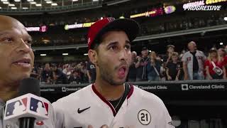091526 - CHW vs CLE - Rocchio Postgame On-Field Interview