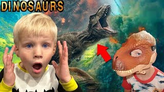 Jurassic World Comes To Life Dinosaurs Take Over Playtime