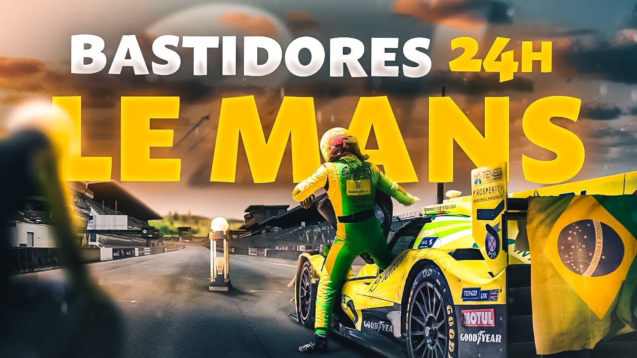 A ESTREIA de Pietro Fittipaldi nas 24 Horas de Le Mans!