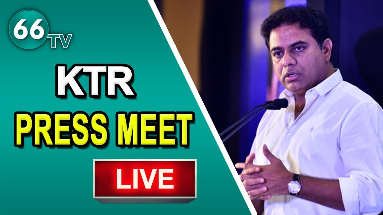 KTR LIVE | Telangana News | Press Meet On Seasonal Diseases LIVE || 66tv