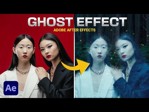 How to Become a Ghost 👻 - Ghost Effect in Adobe After Effects Tutorial