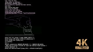 Free Hacker Screen 4K 60 FPS Black White & Purple Glitch Failure هاكر تهكر - Royalty Free to use