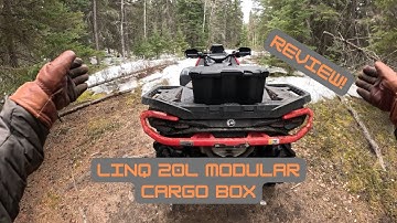 Enough Space? A quick Gear Review of the LinQ 20l Modular Cargo Box