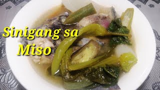 Sinigang na tilapia sa miso | Cook with KimChris