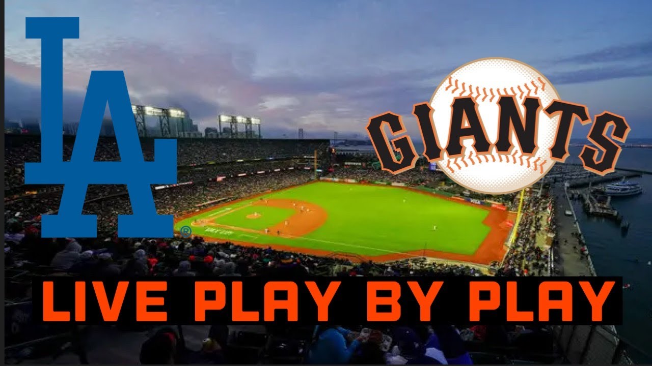 Los Angeles Dodgers vs San Francisco Giants Live Play-by-Play and Game Audio 