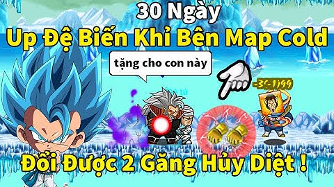 Ngọc Rồng Online - Thành quả 30 ngày up đệ tử bên cold , đổi được 2 găng huỷ diệt quá ngon luôn