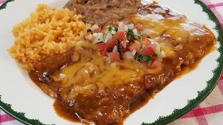 CHEESE ENCHILADAS \/ BEST HOMEADE SAUCE