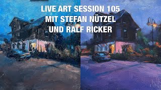 LIVE ART SESSION 105 | MALEN MIT STEFAN NUETZEL UND RALF RICKER