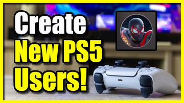 How to Create A NEW USER ACCOUNT ON PS5 (For New Accounts!)