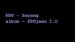 KRU - Sayang (lyric at description) chords