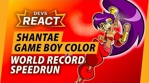 Shantae Developers React to Game Boy Color Speedru...