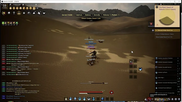 [Valencia] Golden Desert Coin BDO