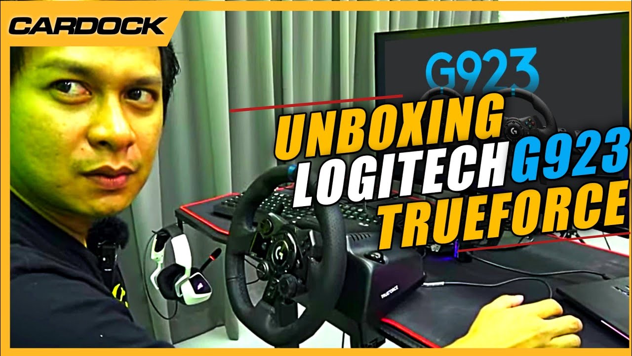 UNBOXING STERENG BARU DARI LOGITECH G923 TRUEFORCE