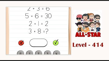 Brain test all star level 414 level 414
