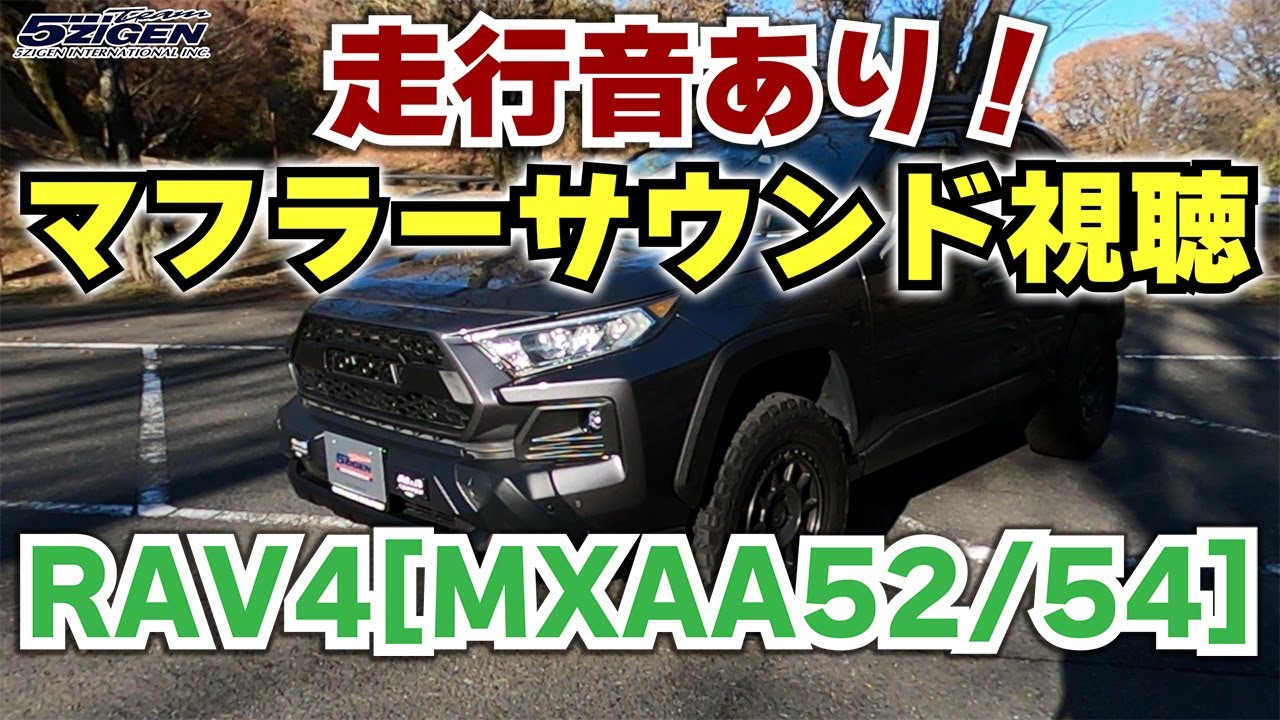 BLITZ / NUR-SPEC CUSTOM EDITION AXAH54 TOYOTA RAV4 EXHAUST SOUND