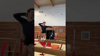 On teste les agrès des filles (et sa tourne mal😰) #gymnaste