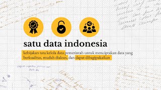 Gi Ngulat seri ke 5 Penjelasan Ringkas Satu Data Indonesia