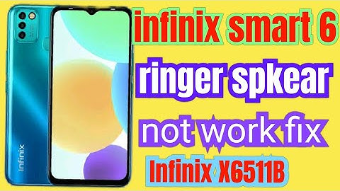 Infinix smart 6 ringer problem solution #infinixsmart6 #infinixX6511B