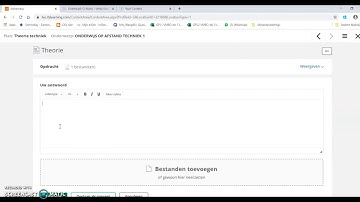 Inleveren via ITS learning