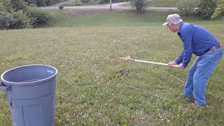 Raw unedited footage of catching a timber rattler.