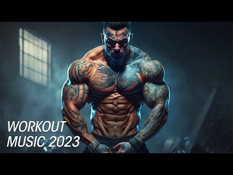 BEST WORKOUT MUSIC MIX AGGRESSIVE HIPHOP TRAP BASS GYM MOTIVATION MUSIC 2023